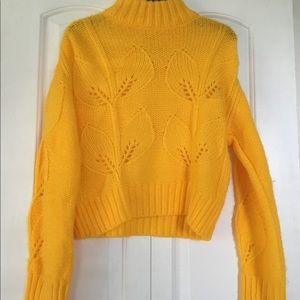 Yellow sweater